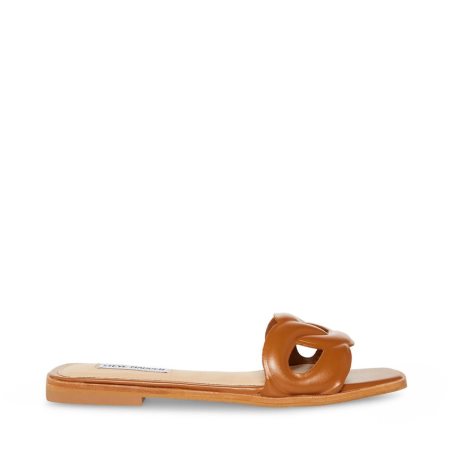 Sandalias de Diapositivas Steve Madden Helene Mujer Marrones | ES ZCS604